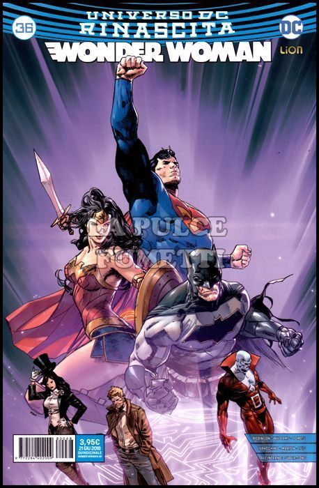 SUPERMAN L'UOMO D'ACCIAIO #    68 - WONDER WOMAN 36 - RINASCITA